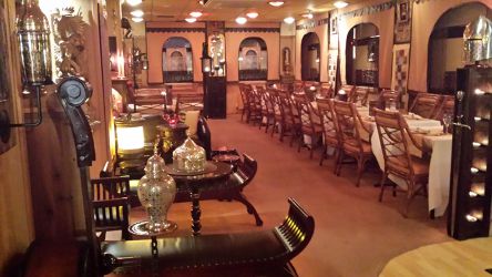 An image of the dining area in Leraj of Cornelly, near Porthcawl in South Wales An image of the dining area in Leraj of Cornelly, near Porthcawl in South Wales